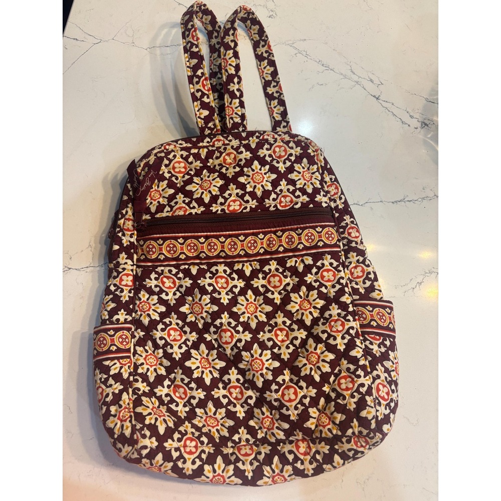 Vera Bradley Backpack in Retired Medallion Pattern
